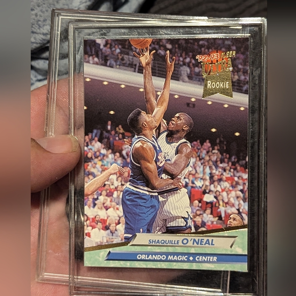 '92-93' fleer ultra rookie Shaquille O'Neill rookie card Orlando magic trading